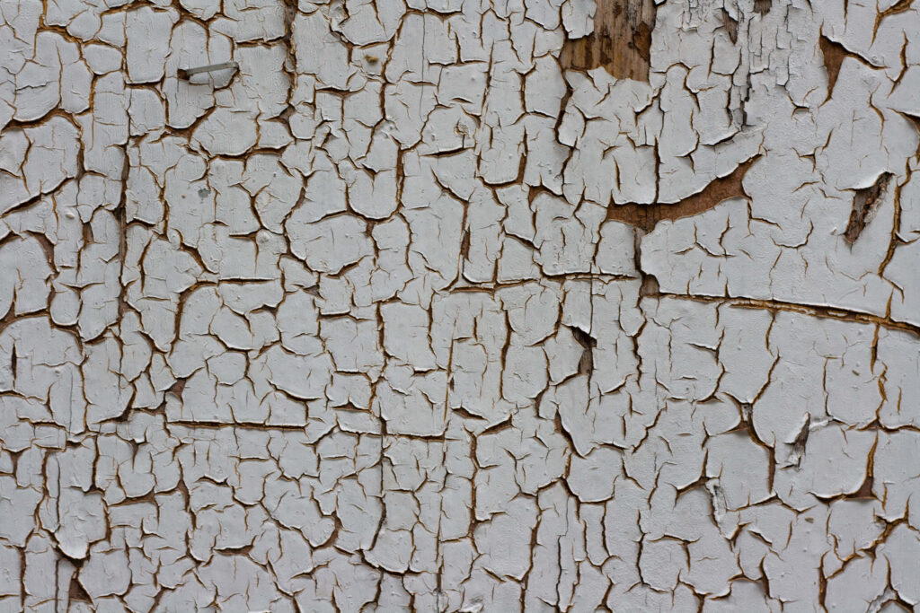 Cracked Paint Texture Wallpaper for Aged Design Projects