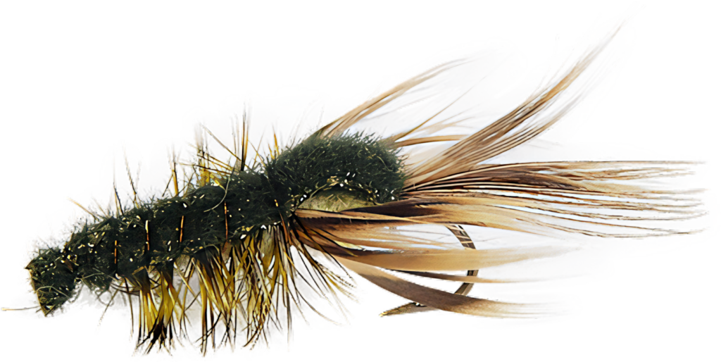 Crayfish Pattern Fly Fishing Lure Wallpaper: Realistic Design & Textures