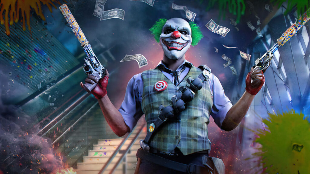 The Joker of Chaos: Armed and Lavish in Call of Duty's Cold War Wallpaper