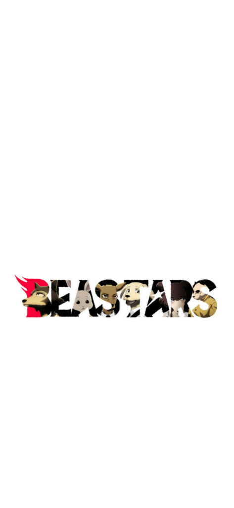 Creative Beastars Fanart Wallpaper with Logo & Character Visuals