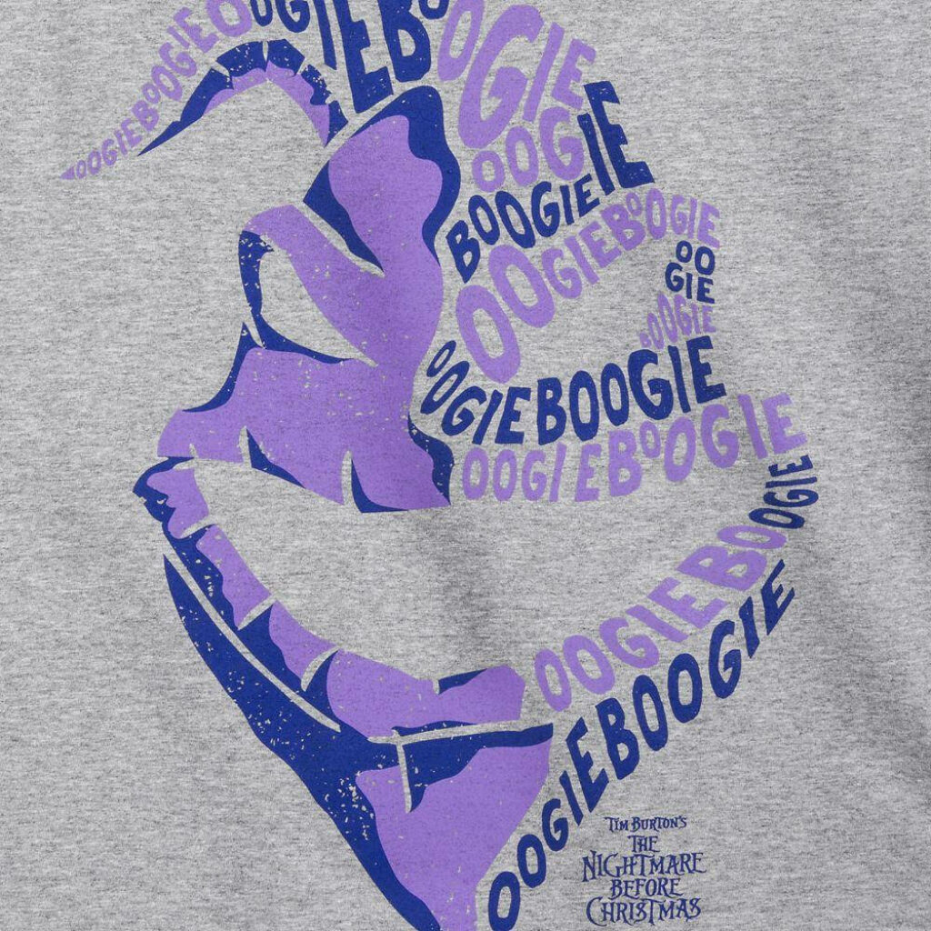 Creative Oogie Boogie Purple Artwork | Nightmare Before Christmas Wallpaper