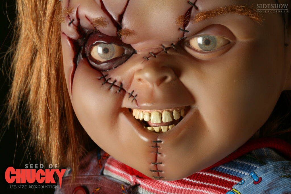 Menacing Horror in UHD: Unleashing the Cult of Chucky with Scary 4K Wallpaper
