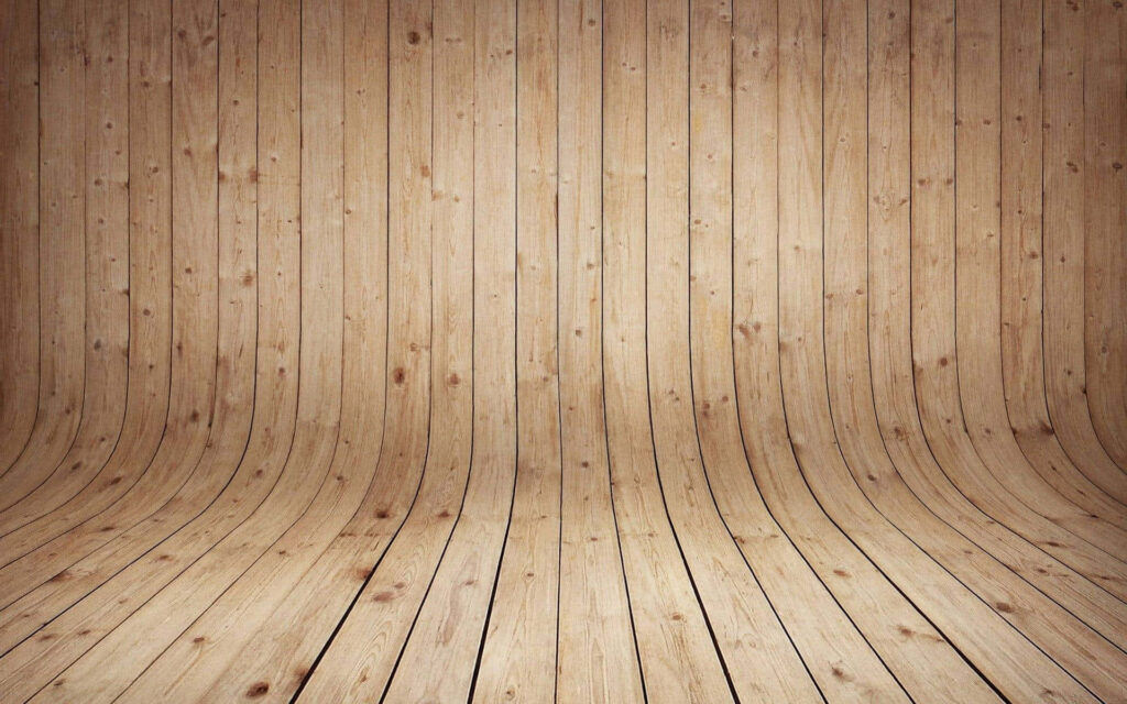 Curved Brown Parquet Wallpaper: Rustic Wooden Background for Design