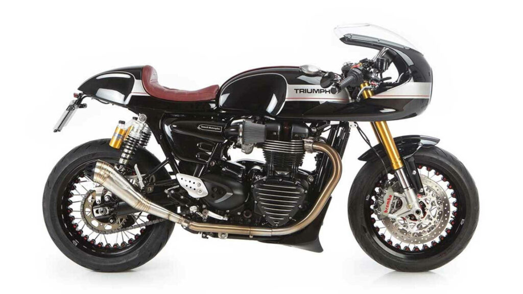 Stunning Triumph Bonneville Thruxton Malasangre Cafe Racer Wallpaper