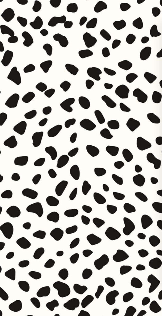 Elegant Monochrome Background showcasing the Adorable Cheetah Print Wallpaper
