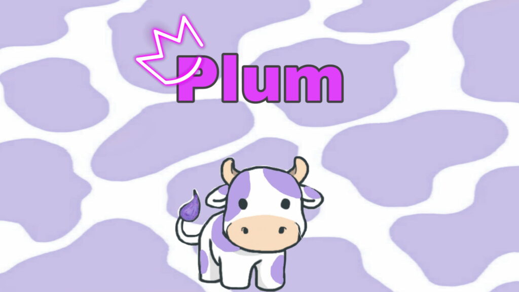 Purple Cow Cutie: A Cute and Creative Edit from PicsArt in HD Wallpaper Background Photo