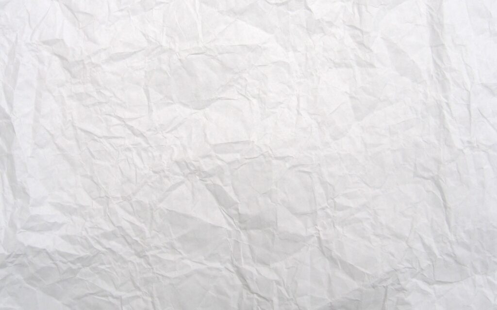 White and Wrinkled: A Cute Close-up Photo of Crumpled Paper with Textured HD Wallpaper Background