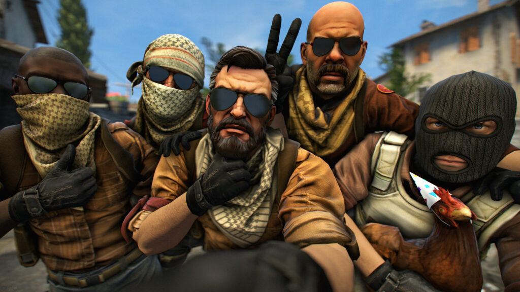 Jungle Rebel CS:GO Squad Captures the Perfect Selfie in Epic Background Wallpaper