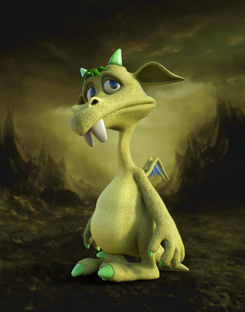 Sad Dragon Wallpaper: Adorable & Mysterious Background, 2000x2547