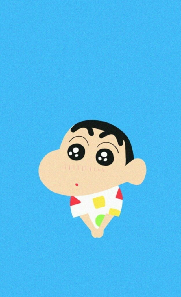 Cute Shinchan: Enchanting Animated Boy, Cartoon Wonder - A Delightful HD Phone Wallpaper Background