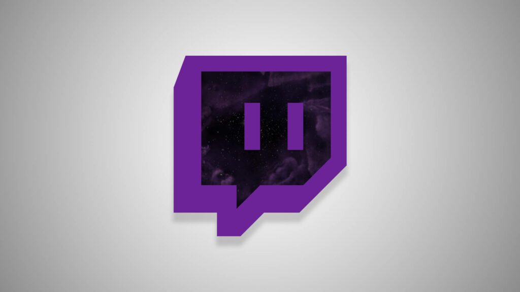 Cute Twitch 1080 Logo Featuring an Enticing Background Image Wallpaper