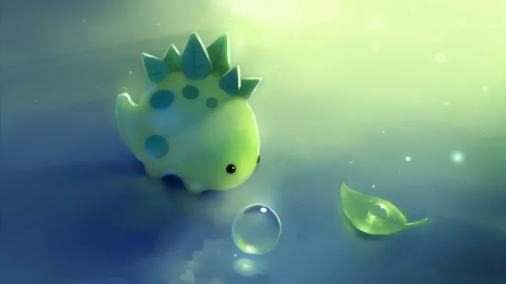 A Majestic Prehistoric Darling Decorating Your QHD Screen Wallpaper