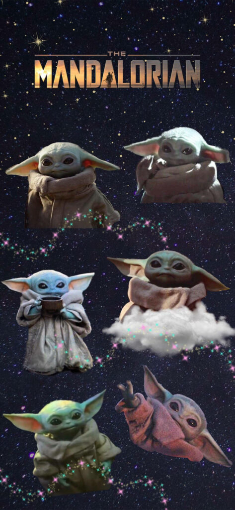 The Captivating Charm of Baby Yoda: Illuminating the Star Wars Universe with Cuteness Wallpaper