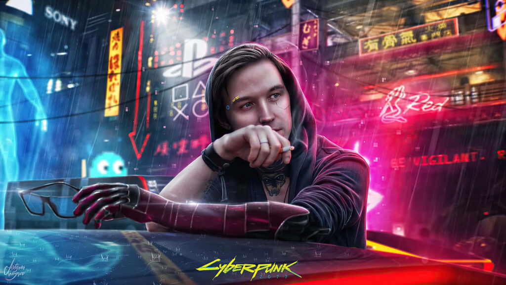 Cyberpunk 2077: Unveiling a Retrofuturistic Dystopia Through Stunning Visuals and Graphics Wallpaper