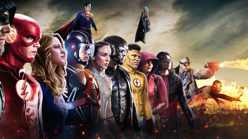 Iconic DC Superheroes Wallpaper: The Flash, Supergirl & More