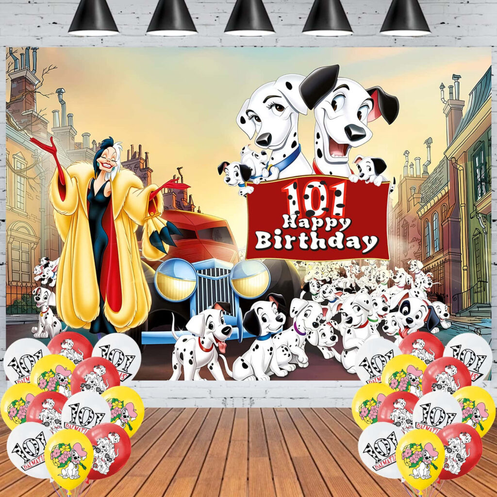 Pawsitively Spotted Delight: The Dalmatian Parade Wallpaper