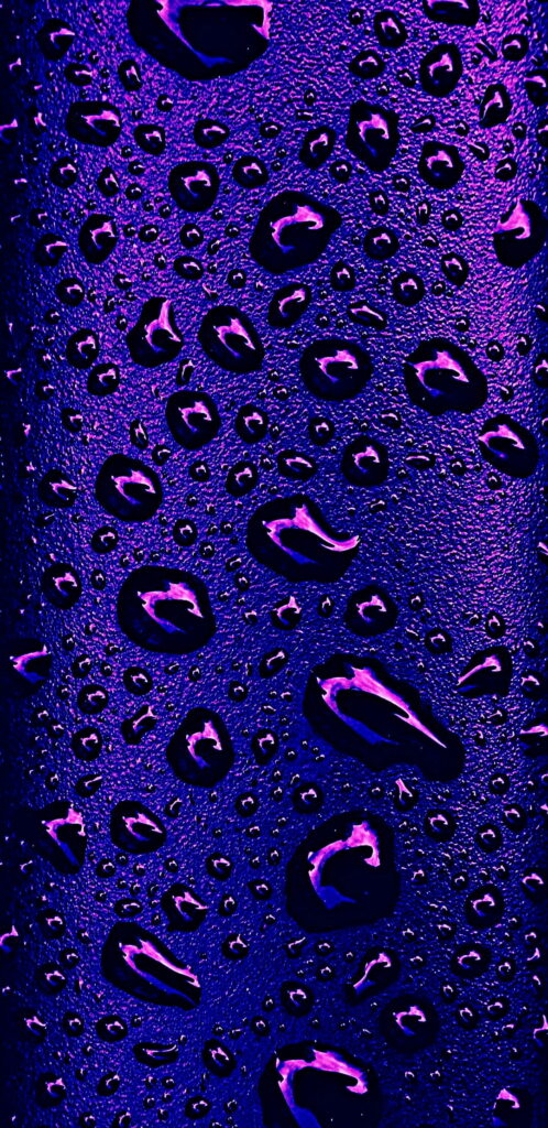 Purple Rain: Mesmerizing HD Drops for Your Phone's Dynamic Background Wallpaper