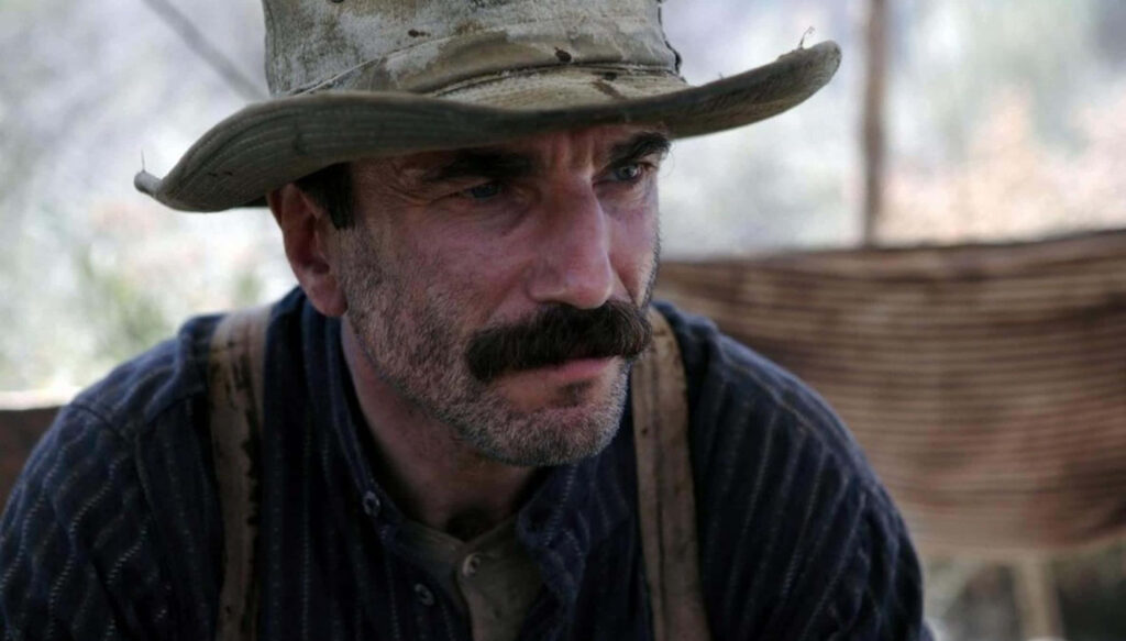 Daniel Day-Lewis rugged historical attire sunlit intense expression earthy tones wallpaper background