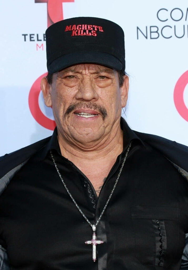 Danny Trejo in black with Machete Kills cap bold action movie wallpaper background