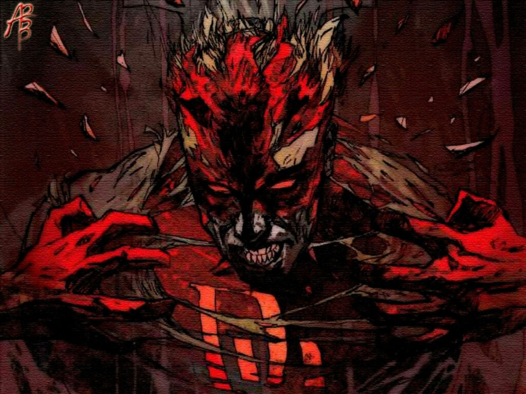 Daredevil Wallpaper: Intense Absolute Carnage Dark Background