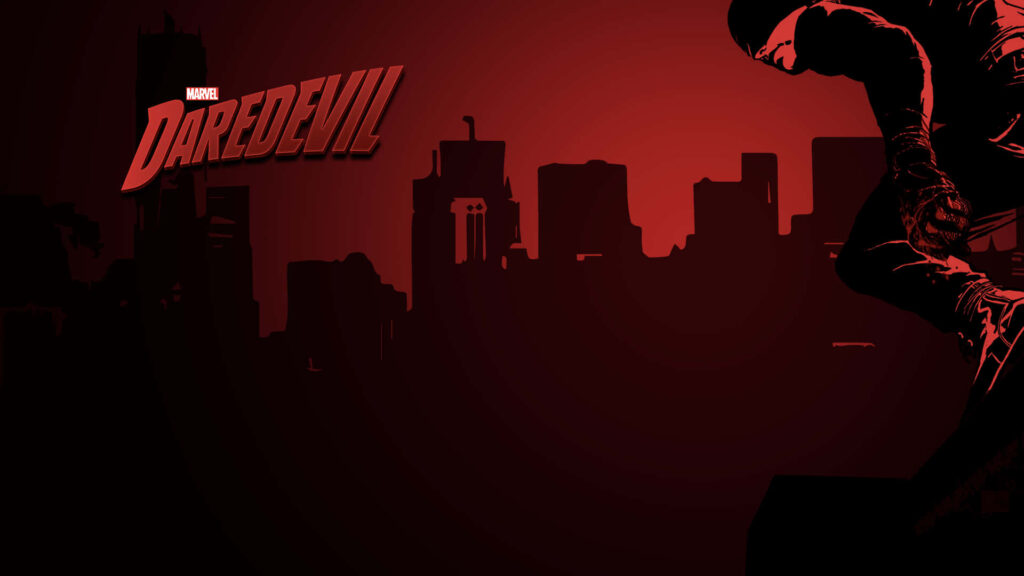 Bold Daredevil Wallpaper: Enhanced Senses Protecting Hell's Kitchen