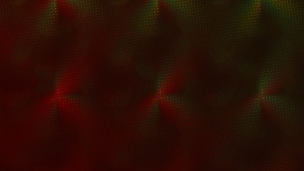 3840x2160 Dark Abstract Background with Glowing Red and Green Hues Wallpaper