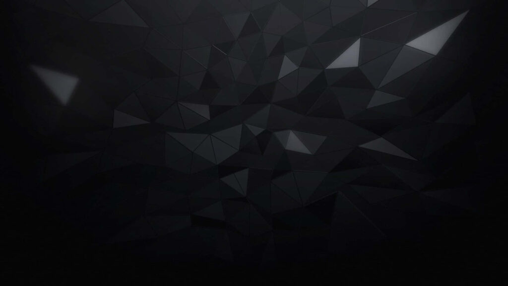 Elegant Dark Abstract Triangle Wallpaper - Modern Geometric Background