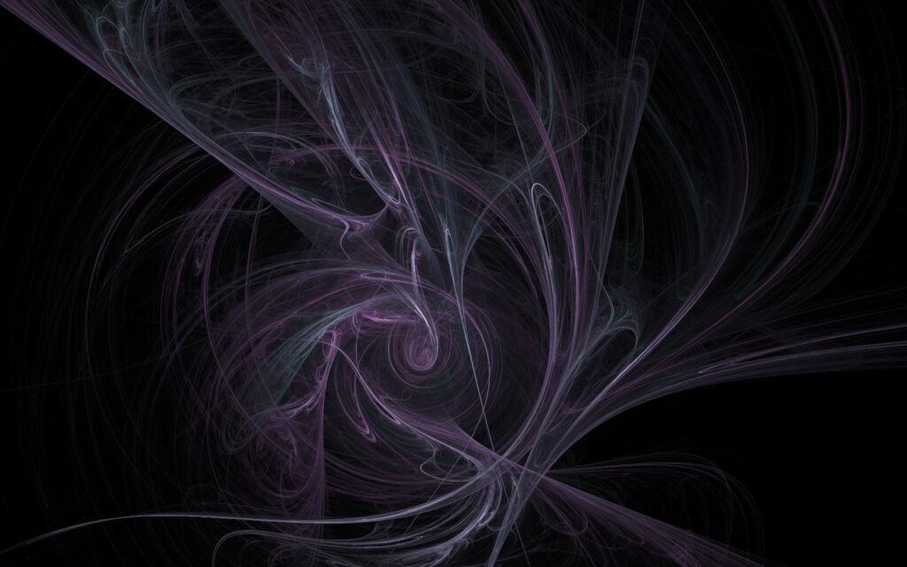 Dark Abstract Wallpaper 1680x1050 - Mysterious Swirling Design