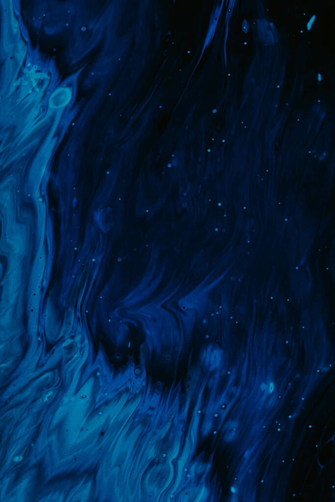 Dark Abstract Wallpaper: Mysterious Blue Hues & Enigmatic Shadows