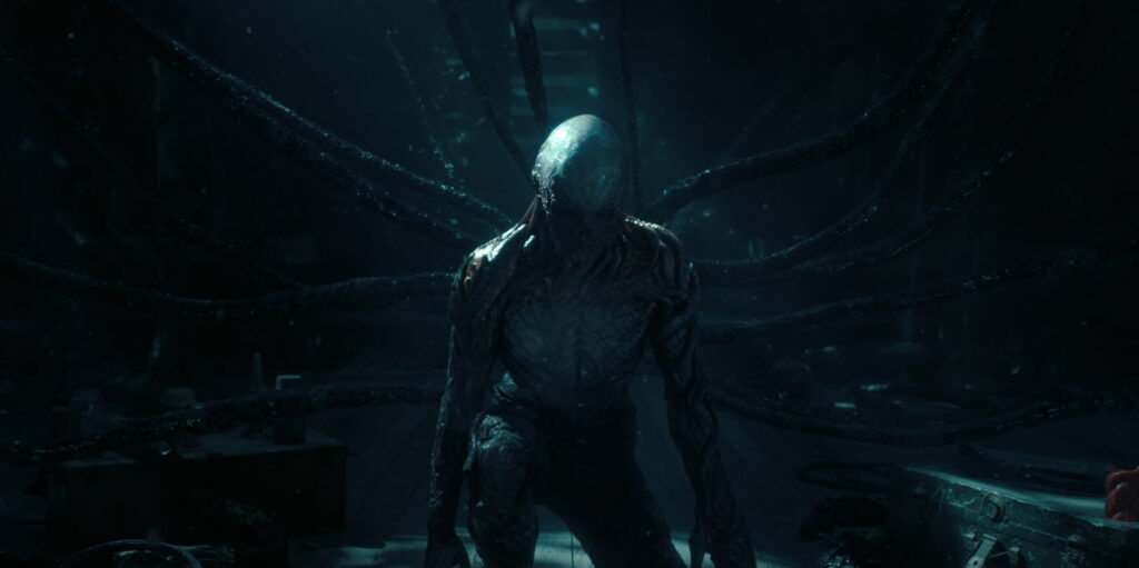 The Dark Lord Unleashed: Vecna's Malevolent Presence in Stranger Things Season 4 - Captivating HD Wallpaper Background