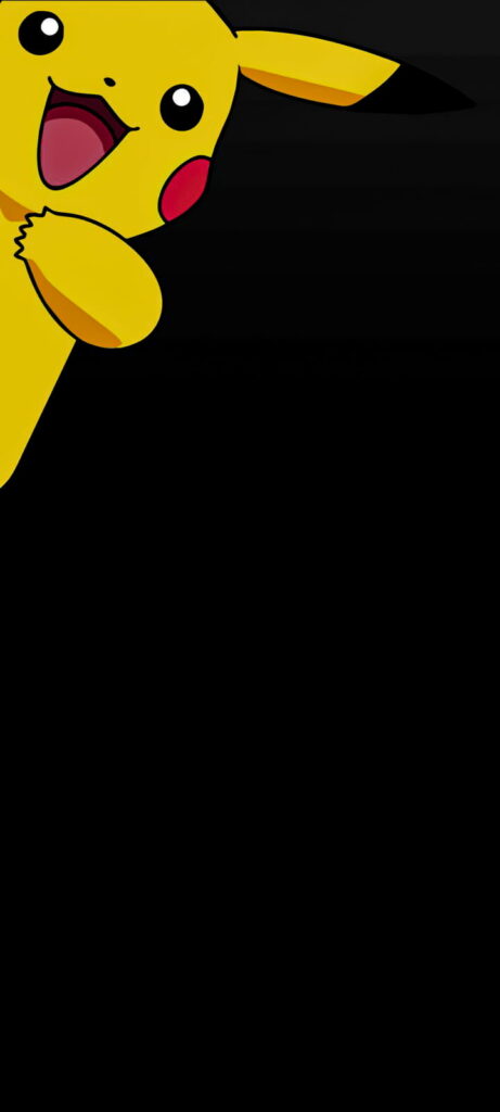 Dark and Dynamic: Pikachu's Electric Punch Illuminates the Anime World - HD Phone Wallpaper for Pokemon Fans