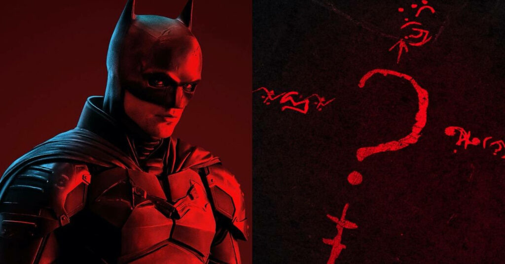 Dark Batman 2022 Fan Art Wallpaper with Cryptic Symbols