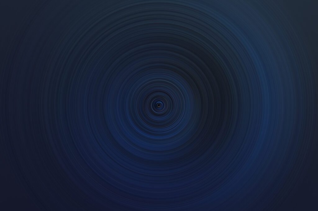 Abstract Blue Concentric Circles Wallpaper - 3008x2000 Background