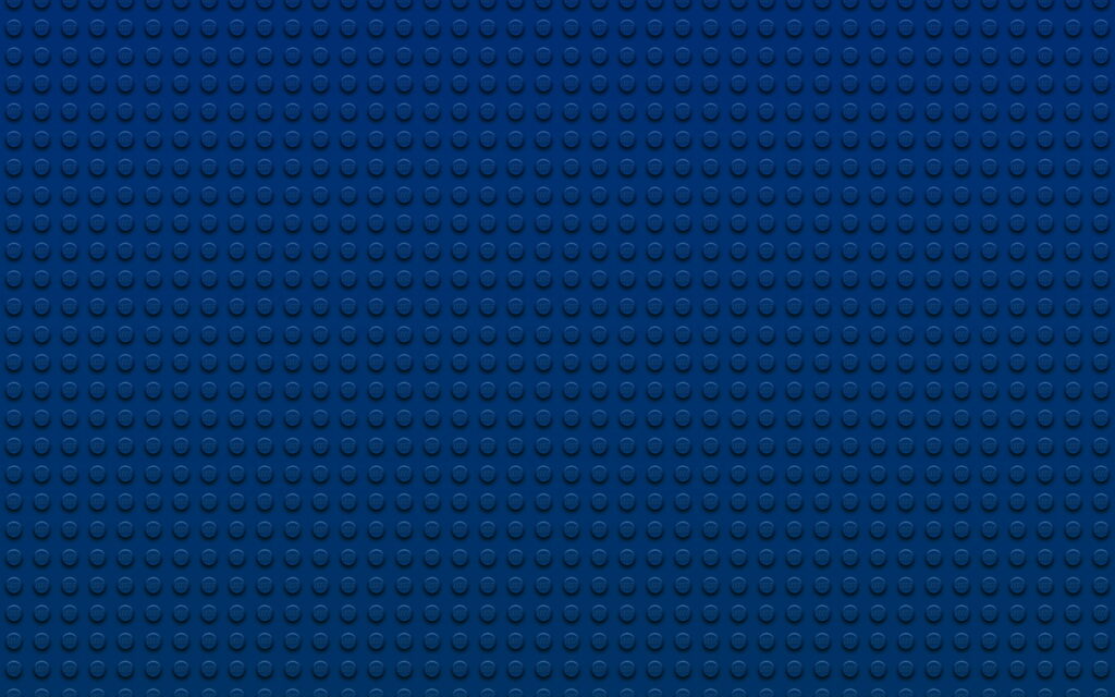 4K dark blue LEGO stud pattern wallpaper with embossed LEGO logos textured minimalist design