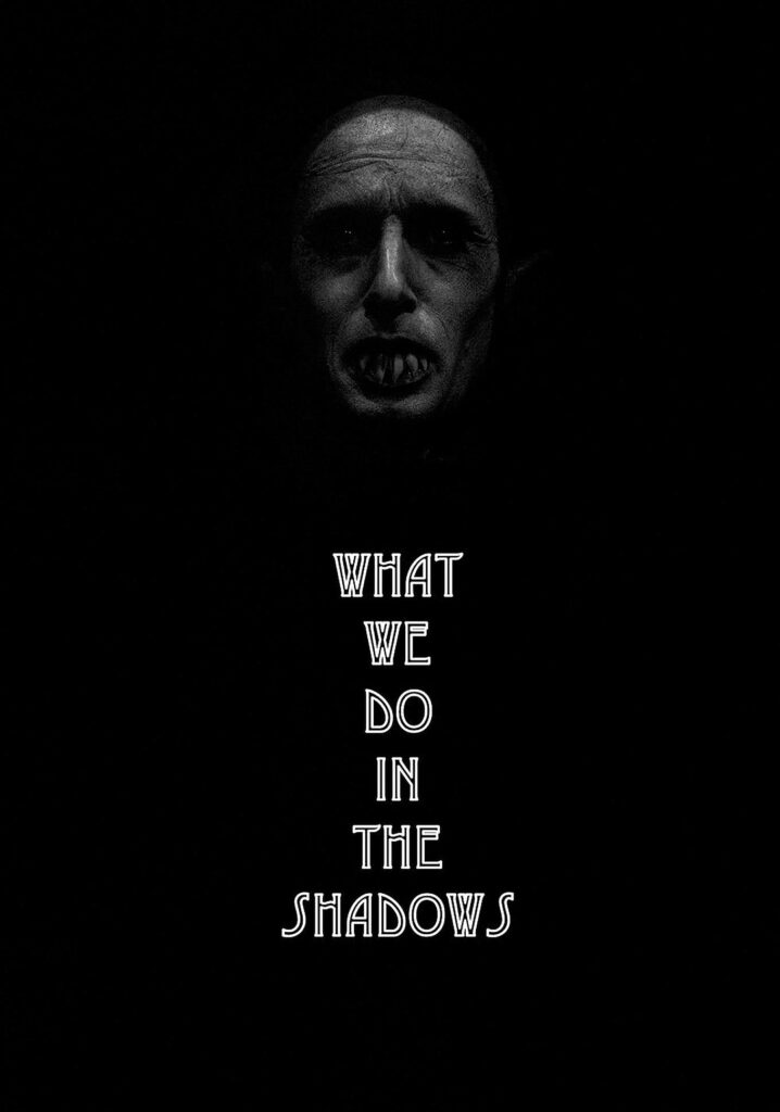 Eerie Dark Wallpaper: Sinister Face & ‘What We Do In The Shadows’