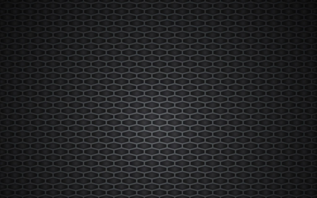Honeycomb Elegance: A Captivating Black Pattern Refined with Dark Grays and Vignette Wallpaper