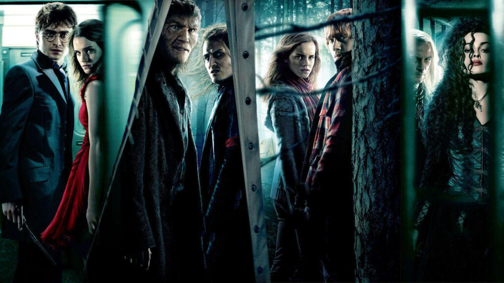 Harry Potter Deathly Hallows Wallpaper: Captivating Dark Scene