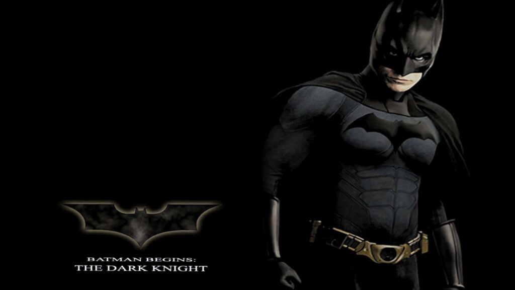 Batman Wallpaper: Dark Knight in Iconic Suit - Intense Background