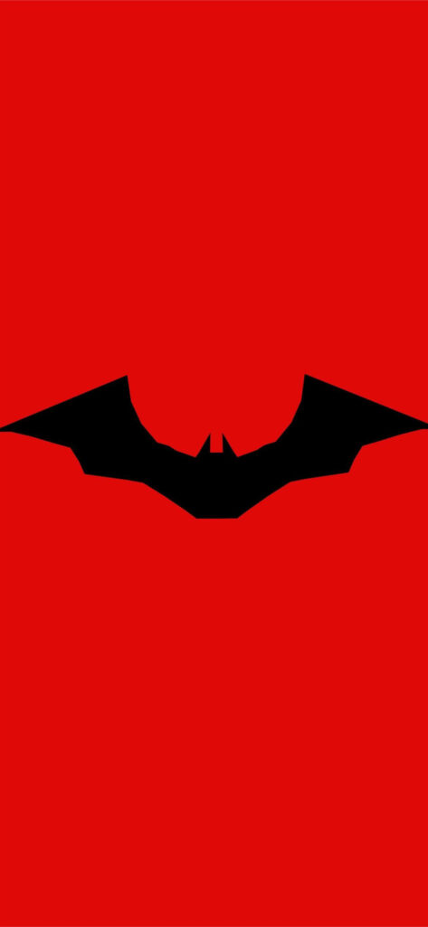Dark Knight Emblem: Bold Batman iPhone Background Wallpaper