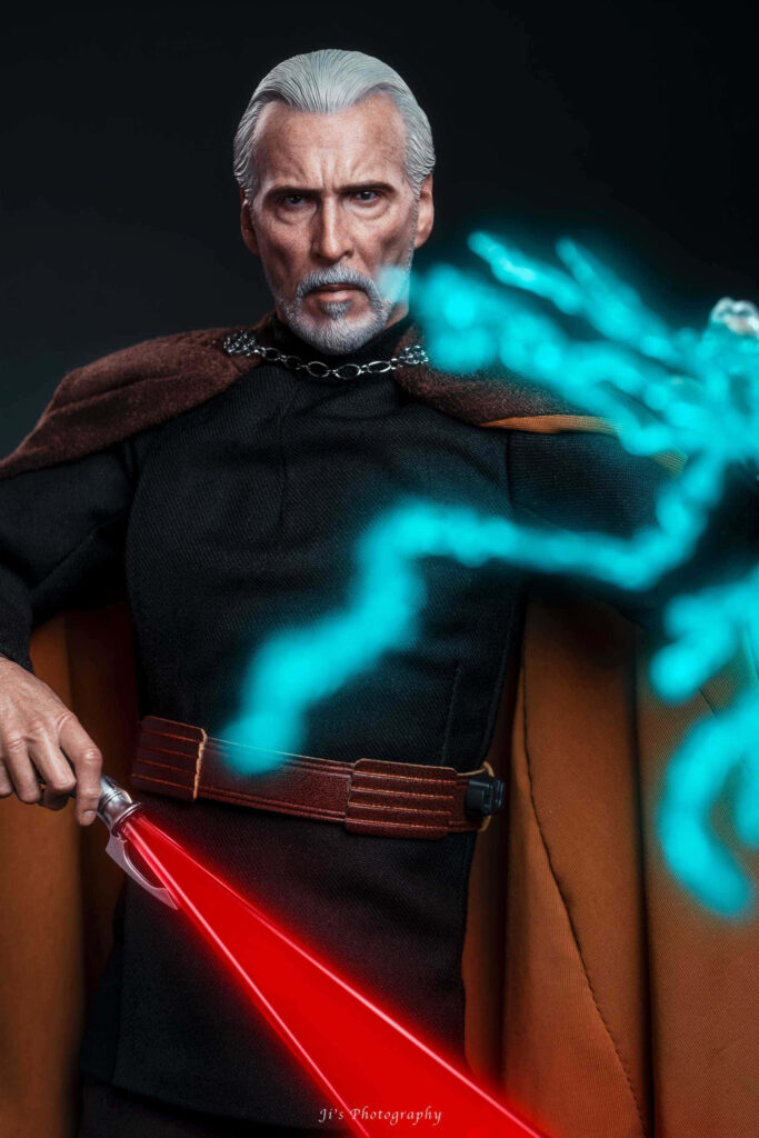 The Enigmatic Sith: A Majestic Count Dooku Wallpaper