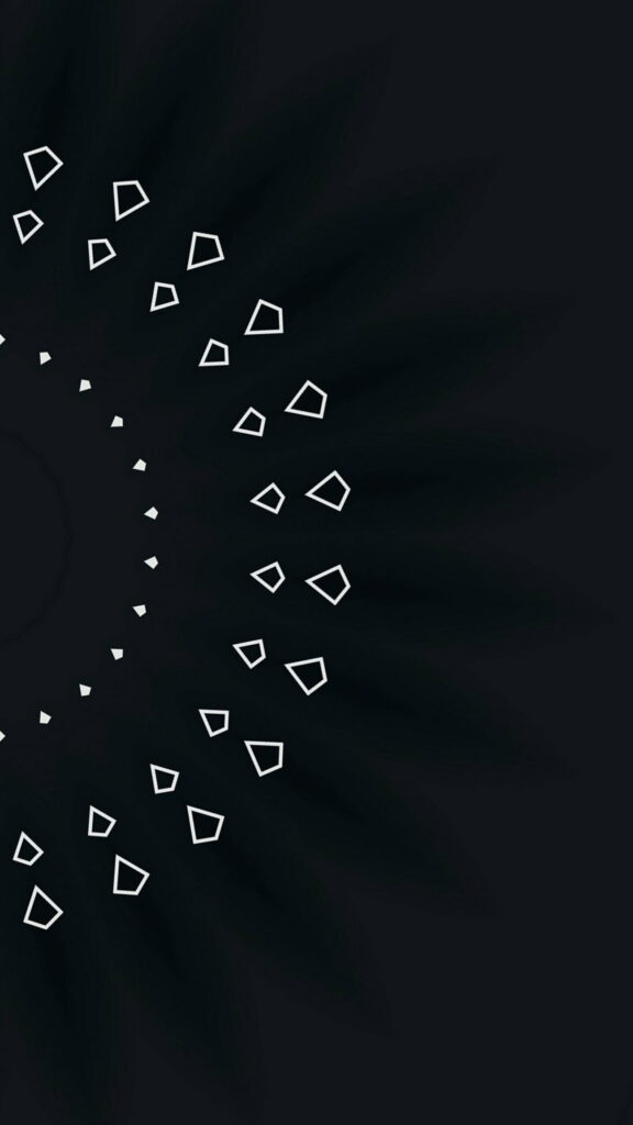 Simplistic Elegance: Minimalist Diamond in Black and White Wallpaper