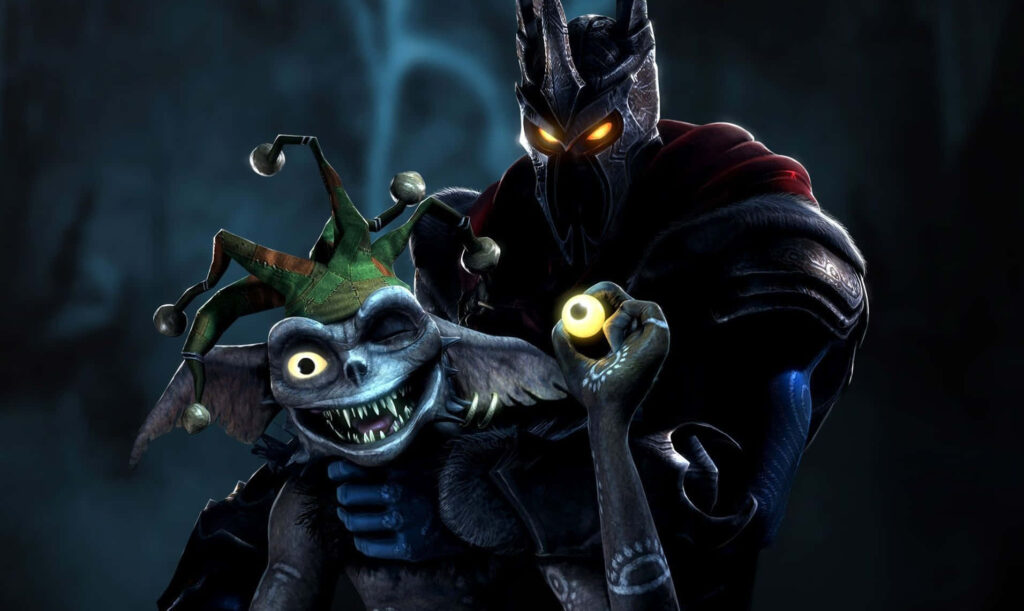 Mysterious Dark Overlord Wallpaper: Shadows, Power & Mischief