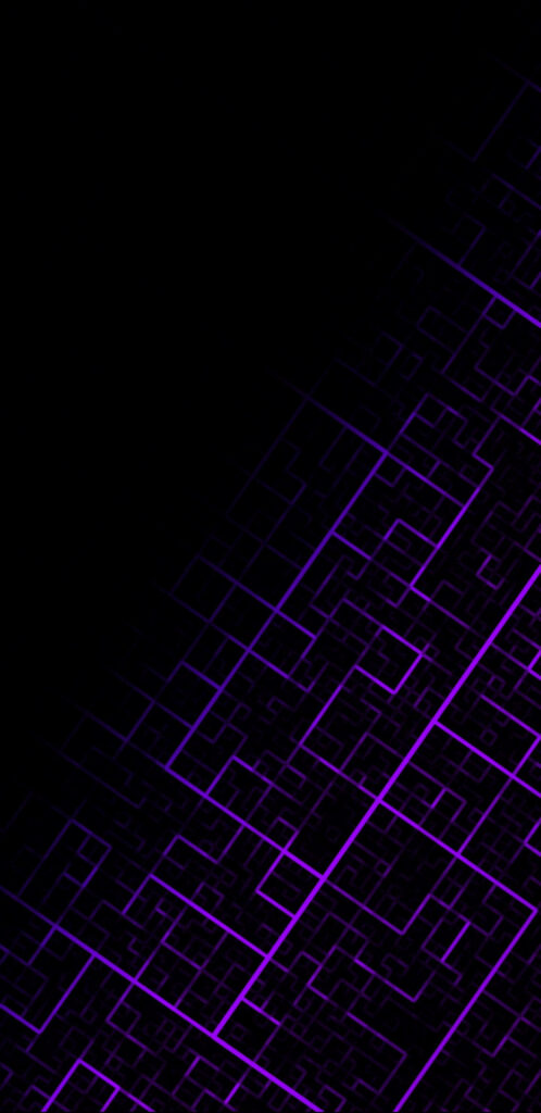 Futuristic Dark Purple Abstract Wallpaper for iPhone Background