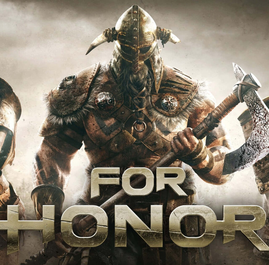 Dark Skies: Conquer with the Formidable Viking Raider in For Honor Wallpaper