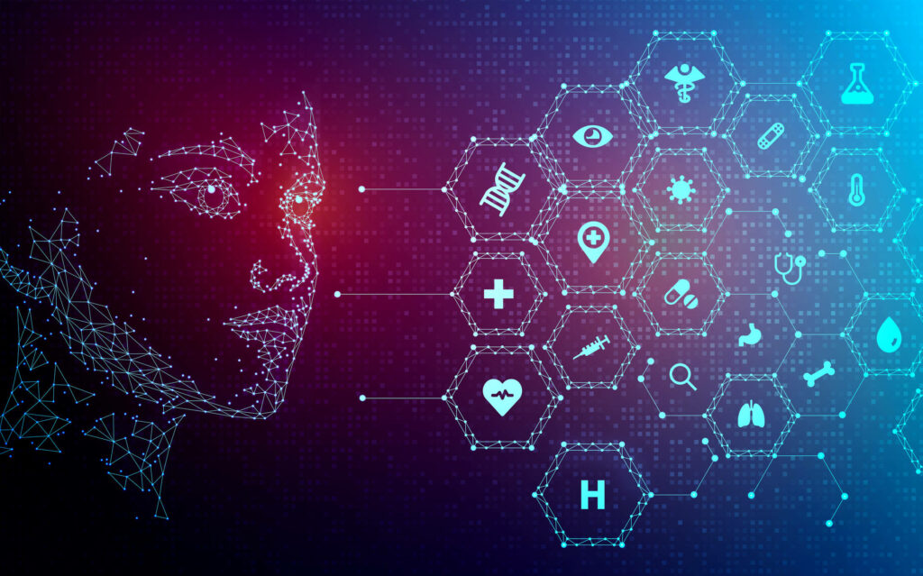 Unleashing the Power of Data Science: A Vibrant Wallpaper featuring Business Icons and Data Illustrations
