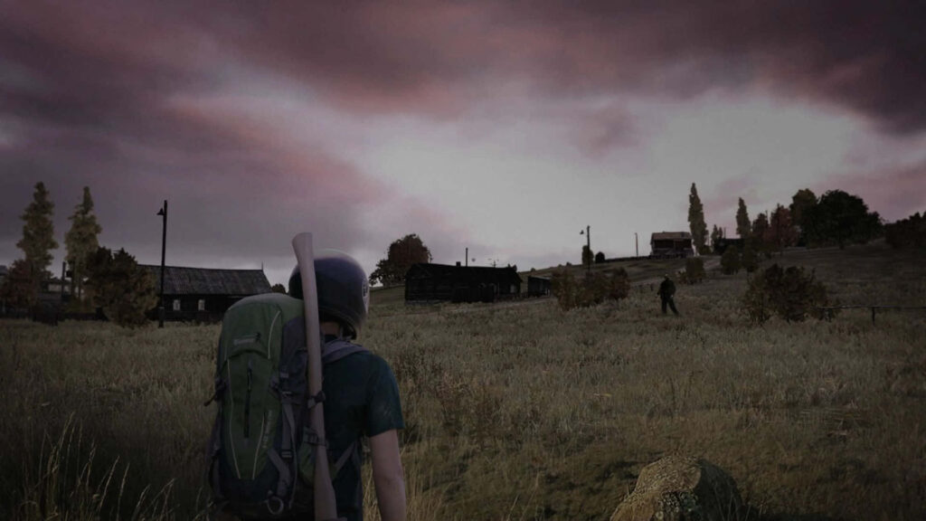 Survivor's Standoff: A High-Res Visual Masterpiece Showcasing the Post-Apocalyptic World of DayZ Wallpaper