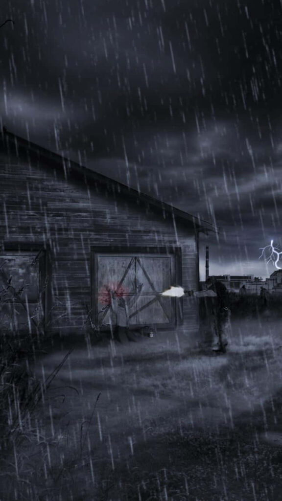 Unveiling Dayz: Rainy Game Background Wallpaper