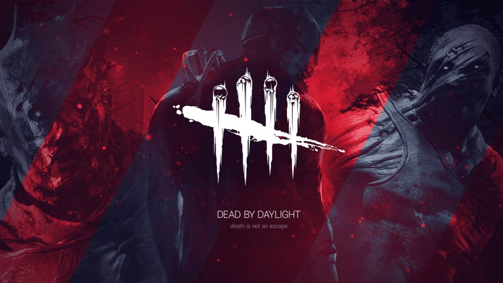 Dead by Daylight wallpaper with The Trapper Wraith Hillbilly dark crimson horror aesthetic background