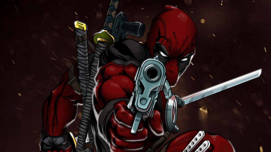 Deadpool: The Merc with a Quip Strikes Again! Wallpaper