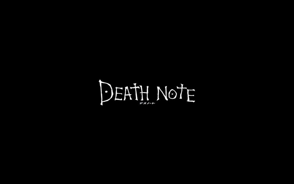 Minimalist Death Note Wallpaper - Elegant Black & White Design